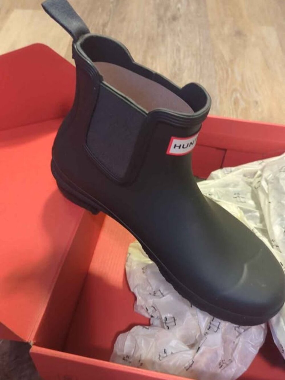Hunter Original Chelsea Boots Dark Olive US 9